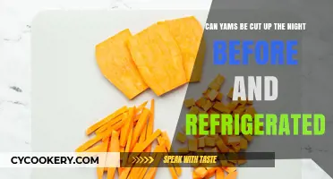 Prep Ahead: Can Yams Be Cut and Refrigerated Overnight?