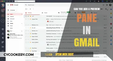 How to enable Gmail's preview pane feature