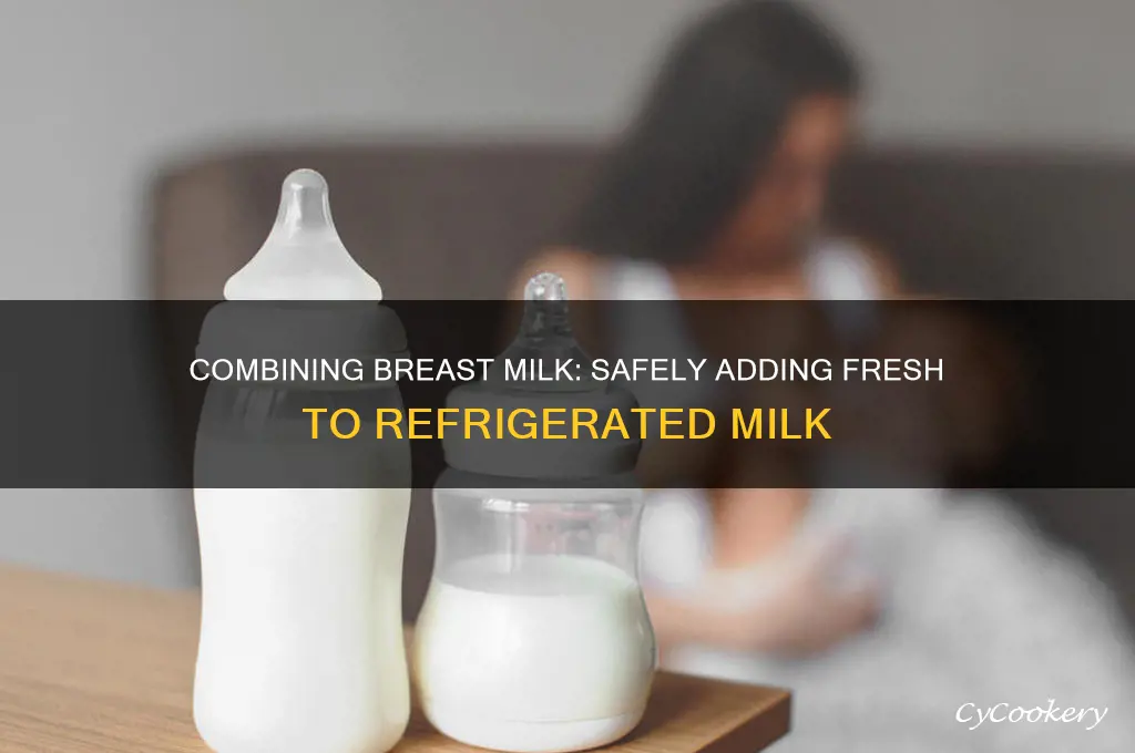 can you add breast milk to already refrigerated breast milk