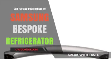 Adding Door Handles to Samsung Bespoke Refrigerators: Is It Possible?