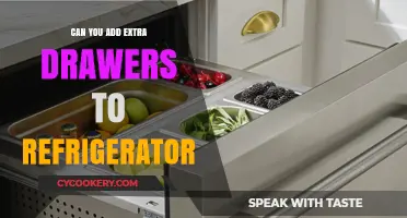 Maximizing Fridge Storage: Adding Extra Drawers for Better Organization