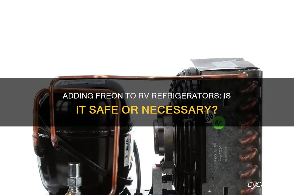can you add freon to a rv refrigerator