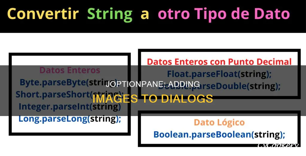 can you add image to joption pane