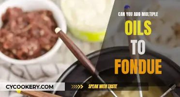 A Luscious Fondue: Experimenting with Multiple Oil Combinations