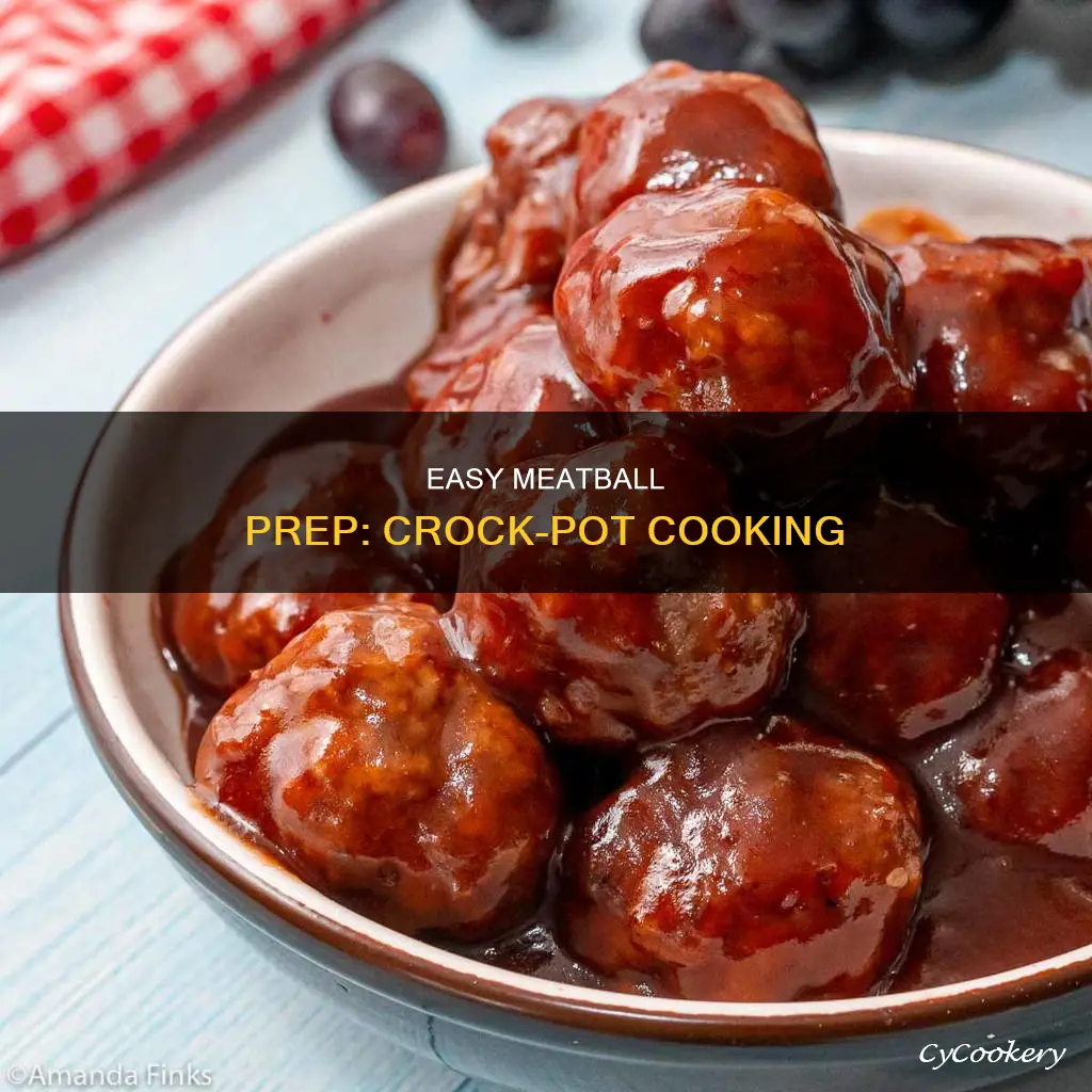 can you add pre cooked meatballs to crock pot