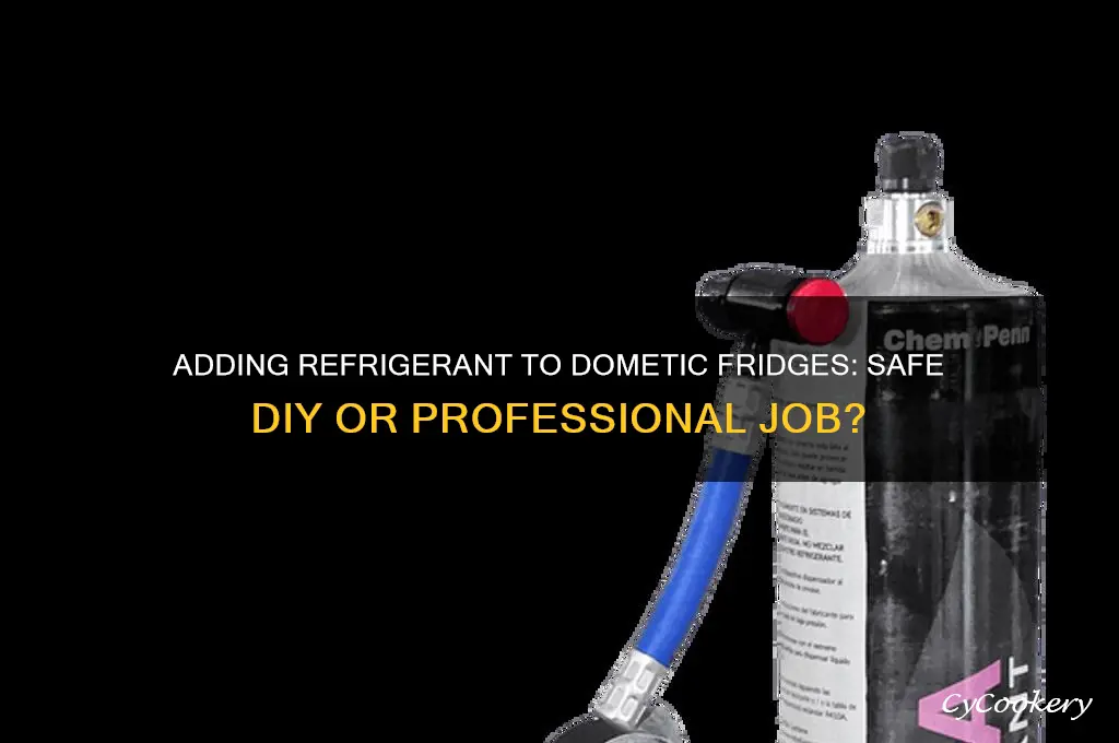 can you add refrigerant to a dometic refrigerator