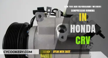 Adding Refrigerant to Honda CR-V: Can It Be Done Without Running Compressor?