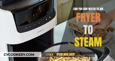 Steaming with an Air Fryer: Can You Add Water?