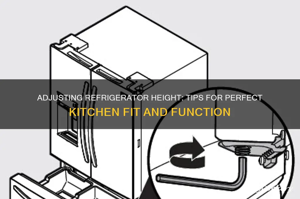 can you adjust refrigerator height