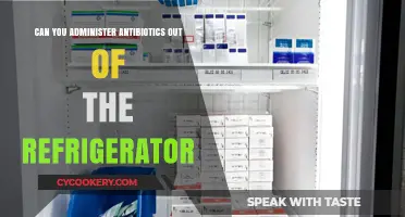 Storing Antibiotics: Can You Safely Administer Them Outside the Fridge?