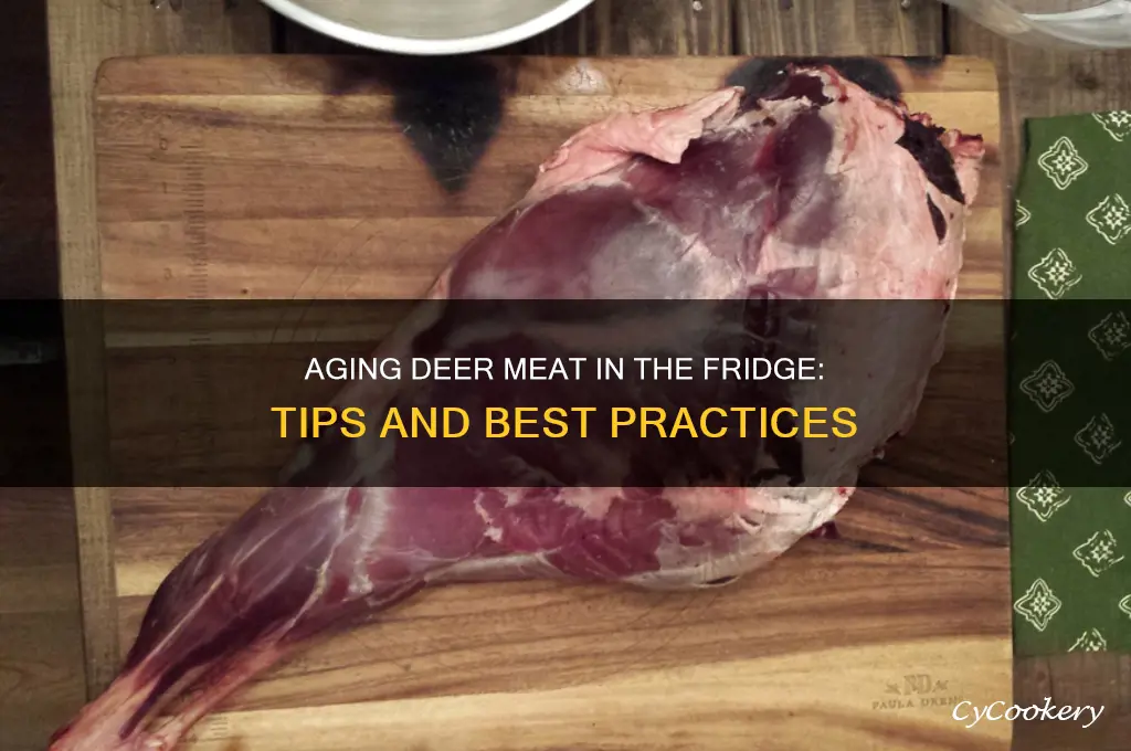 can you age deer meat in a refrigerator
