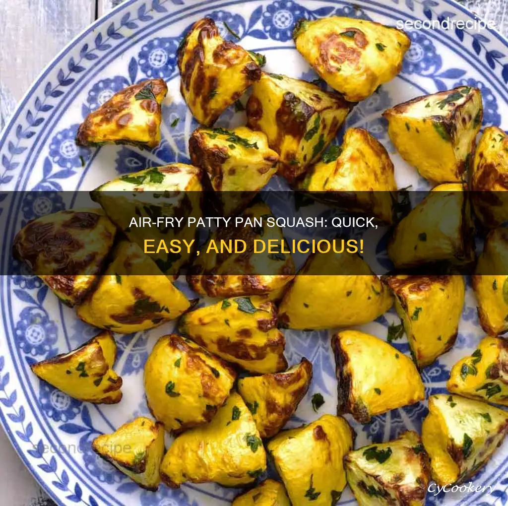 can you air fry patty pan squash