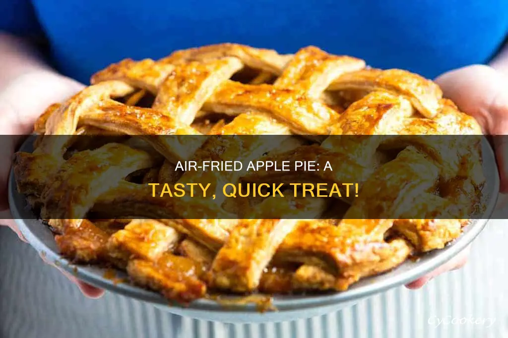 can you air fryer apple pie