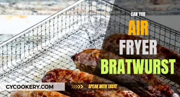 Air-Fryer Bratwurst: Quick, Crispy, Delicious