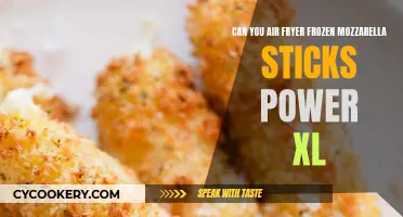 Air Fryer Power XL: Frozen Mozzarella Sticks