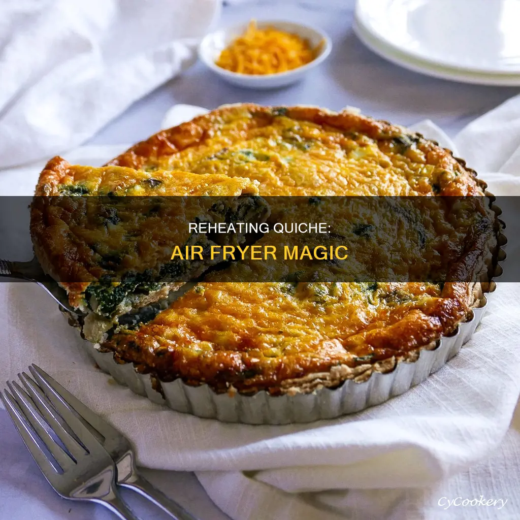 can you air fryer reheat quiche