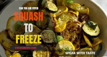 Air Fryer Squash: Can You Freeze It?