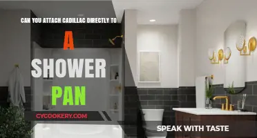 Attaching Cadillac to Shower Pan: A Direct Method?