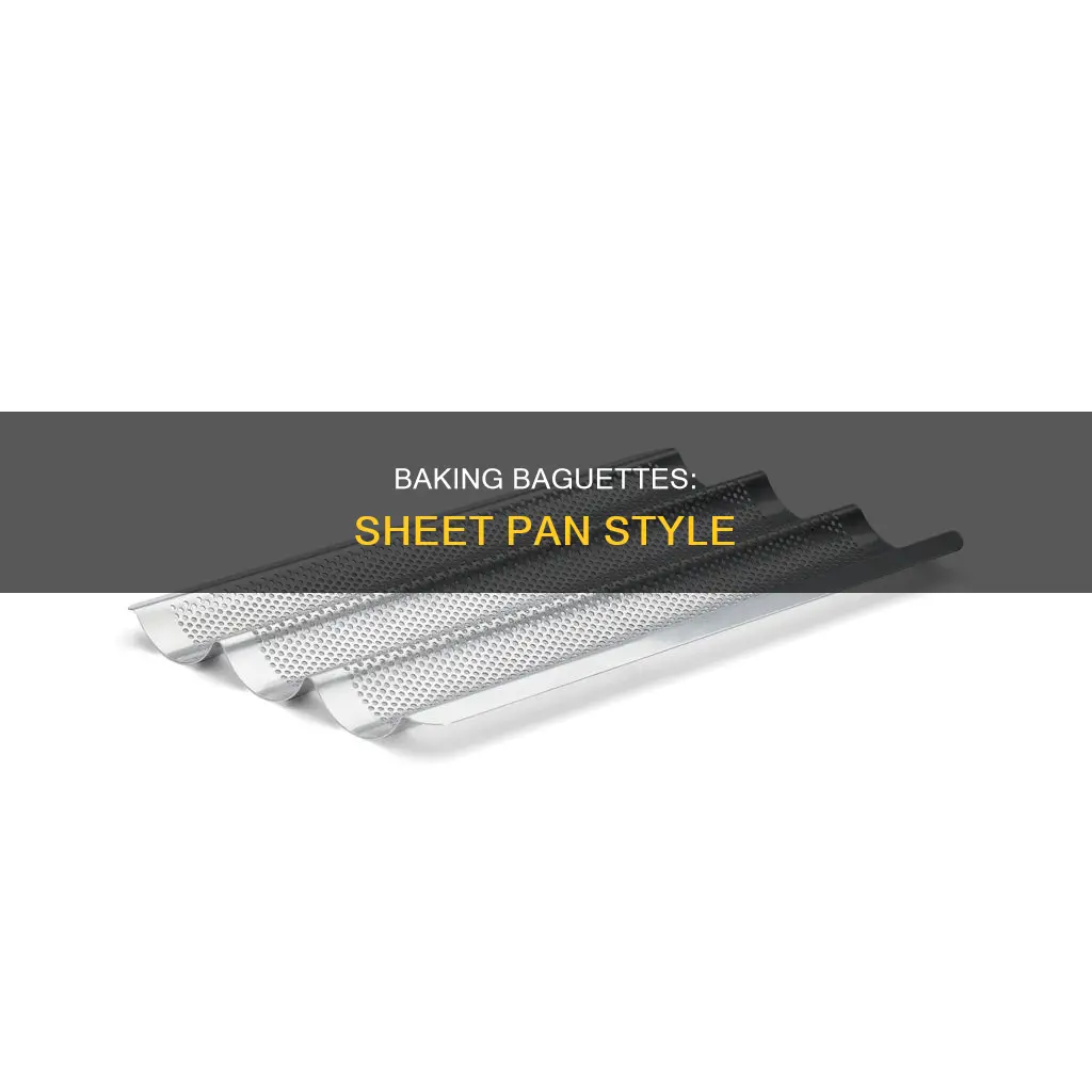 can you bake a baguette on a sheet pan