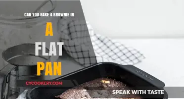 Baking Brownies: Flat Pan Possibility?