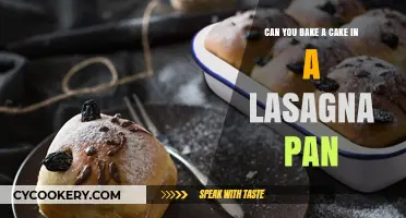 Baking Cake in a Lasagna Pan: Does it Work?
