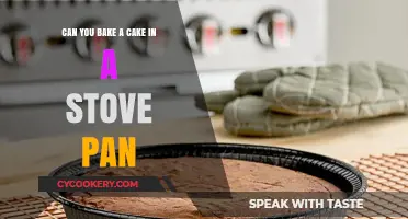 Stove Pan Cake Baking: Is It Possible?