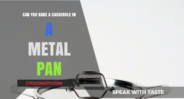 Metal Pan Casseroles: Bake or No-Bake?