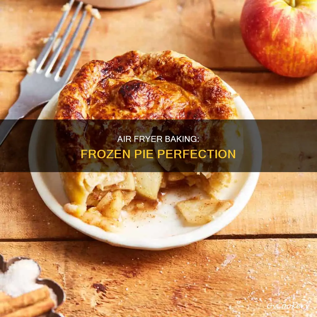 can you bake a frozen pie in an air fryer