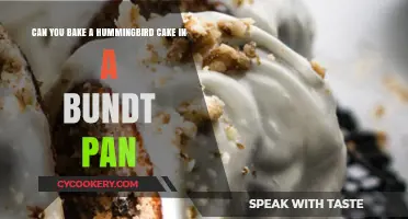 Baking Hummingbird Cake: Bundt Pan Method