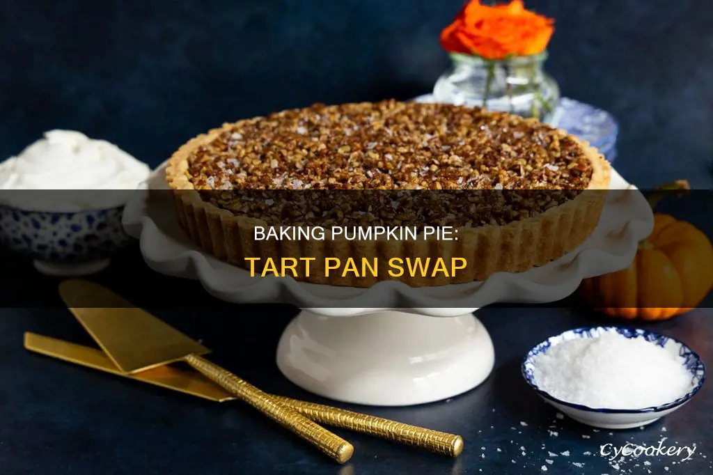 can you bake a pumpkin pie in a tart pan