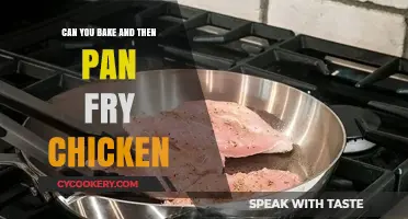 Baking and Pan-Frying Chicken: A Tasty Combo?