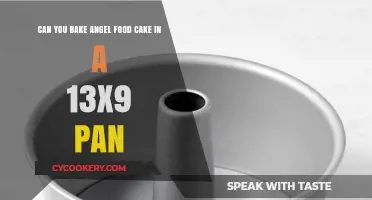 Baking Angel Food Cake: 13x9 Pan Possibilities