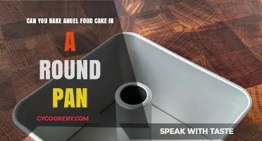 Angel Food Cake: Round Pan, Possible?