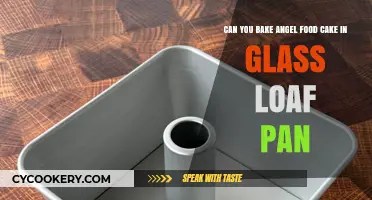 Baking Angel Food Cake: Glass Loaf Pan vs Metal Pan