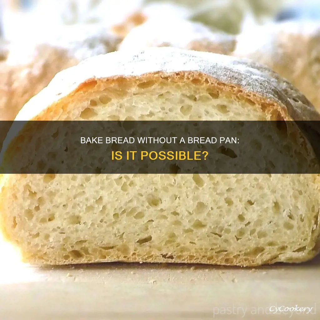 can you bake bread without a bread pan