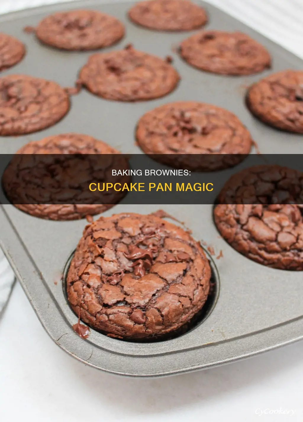 can you bake brownies in cupcake pan