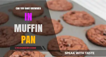 Baking Brownies: Muffin Pan Magic