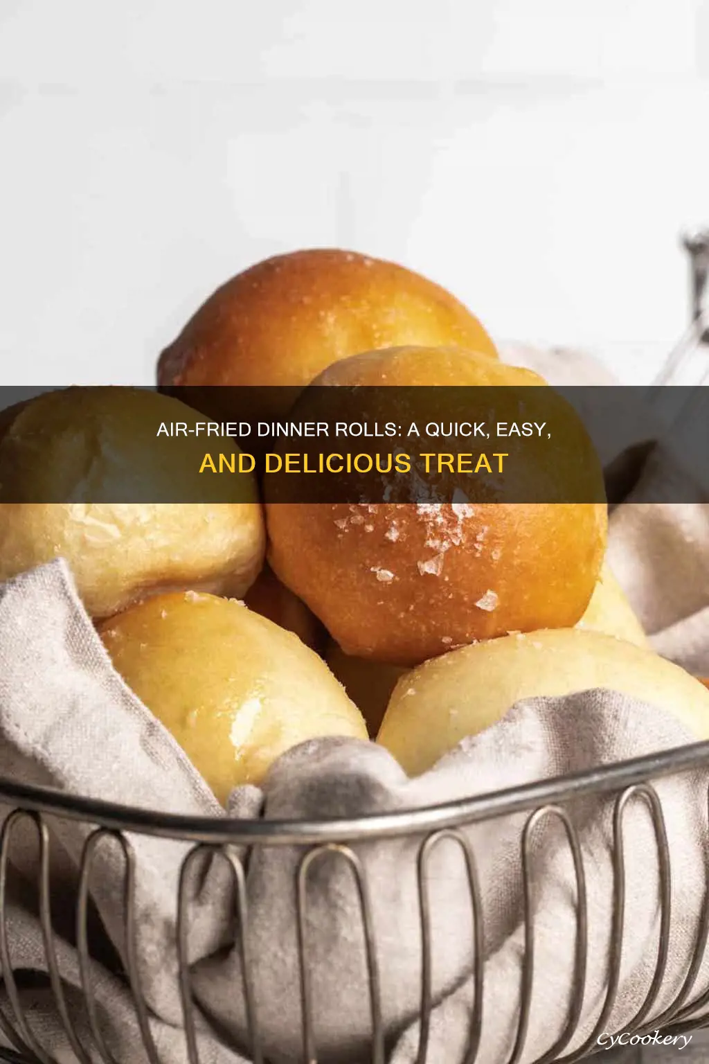 can you bake dinner rolls in an air fryer