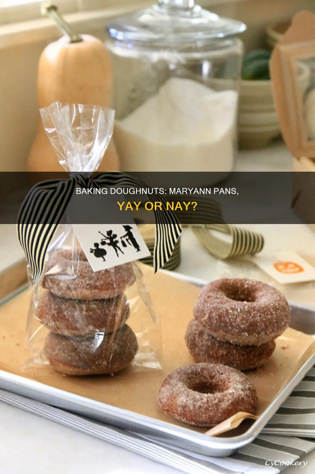can you bake doughnuts in maryann pans