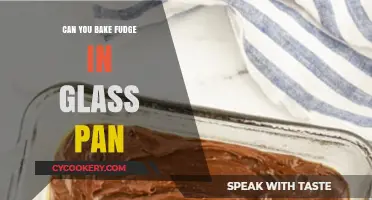 Baking Fudge: Glass Pan Pros and Cons