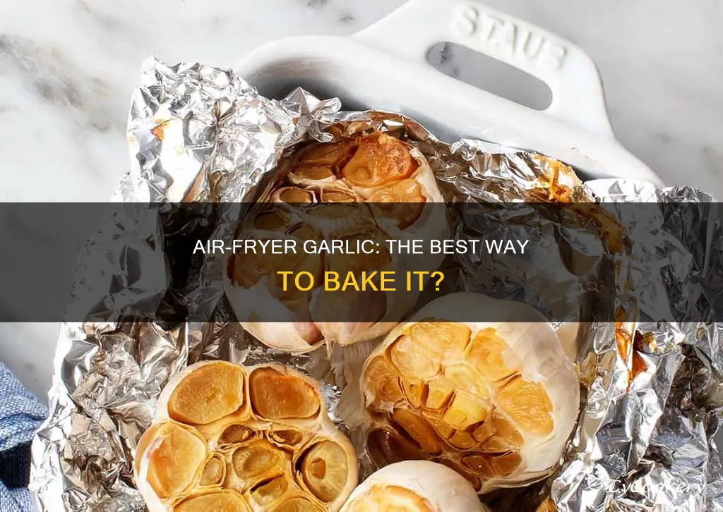 can you bake garlic in an air fryer