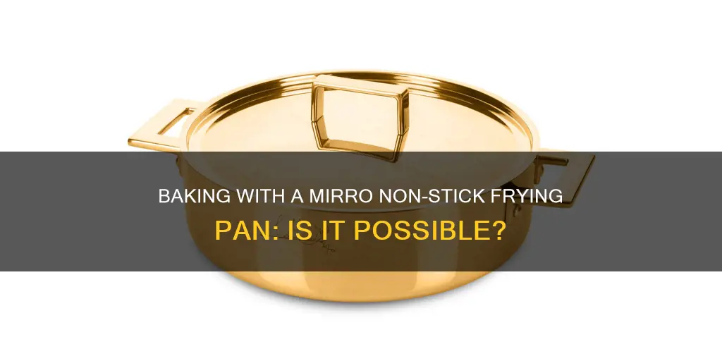 can you bake in a mirro non stick frying pan