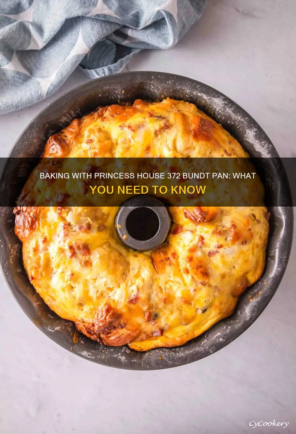 can you bake in princess house 372 bundt pan