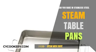 Baking with Stainless Steel Steam Table Pans: Is It Possible?