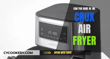 Baking in the Crux Air Fryer: Is It Possible?