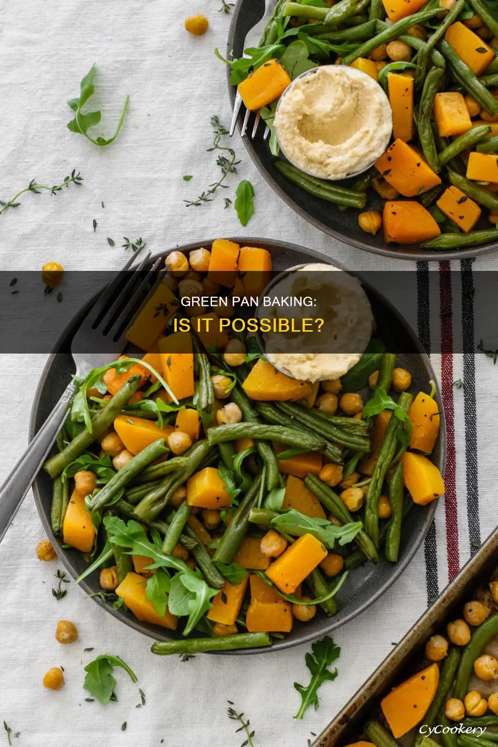 can you bake in the green pan