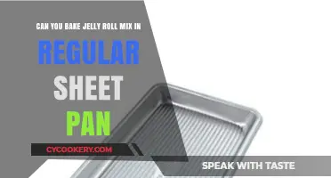 Baking Jelly Roll Mix: Sheet Pan vs. Jelly Pan