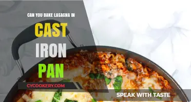 Cast Iron Lasagna: Baking the Perfect Italian Dish