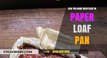 Meatloaf Baking: Paper Loaf Pan, Good or Bad?