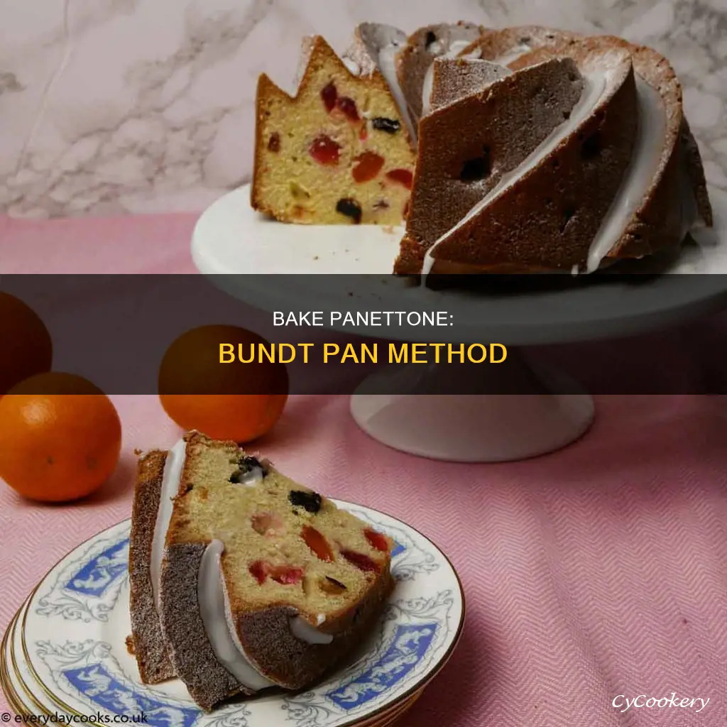 can you bake panettone in a bundt pan